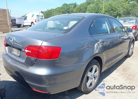 2012 Volkswagen Jetta 2.0L Tdi из США, поврежденный, VIN 3VW3L7AJ0CM400773